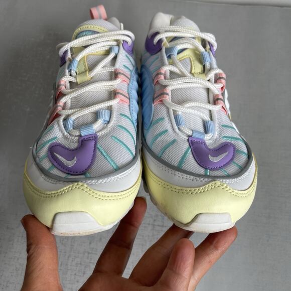 Nike Air Max 98 Easter Pastels Sneakers Trainers Women's Size 8.5 AH6799-300 - Picture 4 of 13